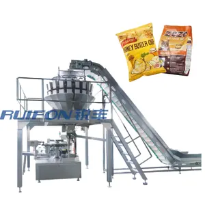 304 stainless steel large food vacuum packaging equipment potato chips shrimp cake food packaging machine