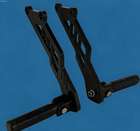 Repose-pieds arrière antidérapant en aluminium CNC avec verrouillage de changement de vitesse pour moto électrique TALARIA MX3/MX4/MX5