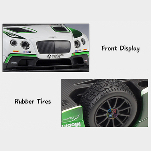 1/24 Diecast <span class=keywords><strong>Bburago</strong></span> Continental GT3 versione da corsa modello di <span class=keywords><strong>auto</strong></span> in metallo Design a tre porte modello pressofuso personalizzato - Product Image 4