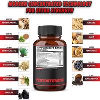 Capsules d'aubergine Zui les plus vendues avec créatine, maca, ginseng et ashwagandha, favorisent la croissance musculaire et l'énergie naturelle pour les hommes adultes