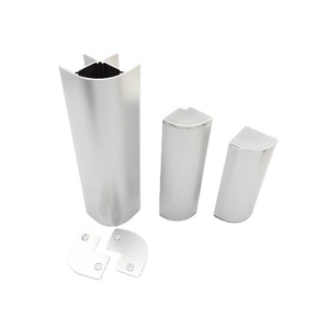 Protection d'angle en alliage d'aluminium Dunwei pour meubles et armoires, protection d'angle arrondi en R, style moderne et simple - Product Image 3