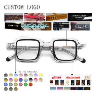 Gafas graduadas para miopía, montura de gafas ópticas personalizadas, gafas graduadas para miopía con lentes, gafas ópticas con prescripción médica - Product Image 2