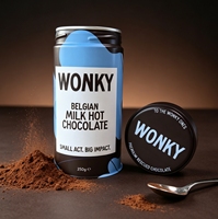 Boîte de conserve ronde en métal pour chocolat, café, thé en poudre, matcha, avec impression de logo personnalisée, couvercle à vis, hermétique