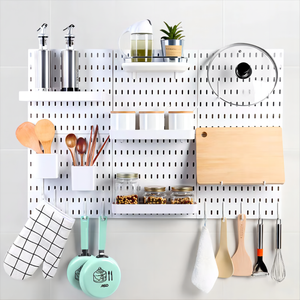 Nhà máy trực tiếp bán buôn tự làm Acrylic nhà văn phòng PEG Hội Đồng Quản trị tường Organizer gắn hiển thị Pegboard PEG Hội Đồng Quản trị kệ - Product Image 5
