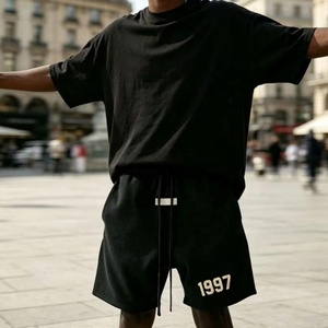 <span class=keywords><strong>Fear</strong></span> 1997 2026 Venta al por mayor SS22 Moda Hip Hop para Hombre 1:1 Réplica High <span class=keywords><strong>Street</strong></span> Camiseta de Manga Corta y Pantalones Cortos de Ajuste Holgado con LOGO - Product Image 4