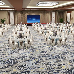 Alfombra Axminster de Lana y Nylon, Antimanchas, Antiestática, de Color Sólido y Trenzada, para Salas de Conferencias y Uso Comercial - Product Image 3