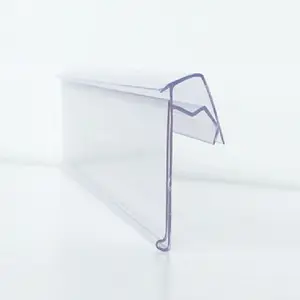 Tiras de plástico para exhibición de precios en supermercados, soportes de etiquetas para estantes, tiras de plástico para precios en supermercados - Product Image 1