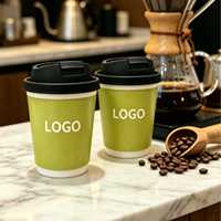 Gobelets en papier jetables de qualité supérieure pour café, thé et boissons - Écologiques et recyclables