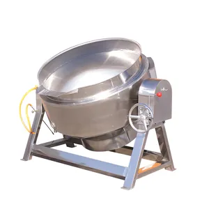 Factory Direct Sale Industrial Cooking Pot Cooking Jacket Kettle Boiling Tank