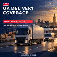 Transitaire Chine-Royaume-Uni, services logistiques de fret maritime, services d'expédition porte-à-porte, DDP pour la livraison de marchandises importées et exportées