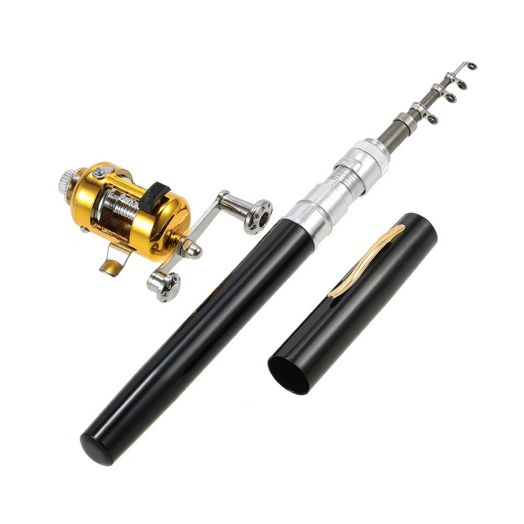 Fishing Rod Reel Combo Kit - Portable and Versatile Gear
