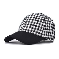 Grosir Topi bisbol Oxford 6 Panel Vintage, Topi bisbol kotak-kotak, Topi kotak-kotak, Topi luar ruangan untuk pria wanita, obral