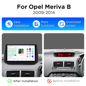 Radio Multimedia con Pantalla Táctil y Navegación GPS para Automóvil Junsun Android, Reproductor de Radio Inalámbrico para Opel Meriva B 2009-2014 - Product Image 2