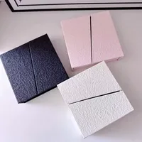 Boîte d'emballage en carton pour collier, boucles d'oreilles et bague, boîte à bijoux à double ouverture magnétique pour cadeaux d'anniversaire et de mariage