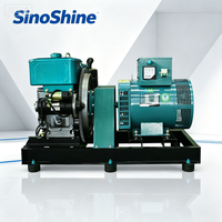 Générateur diesel SinoShine 40kw 60kw 80kw triphasé silencieux, groupe électrogène AVR ATS, régulateur de tension automatique mobile