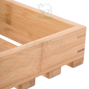 Panier à pain en bambou biologique Panier de rangement de bonne qualité Bac de rangement multifonctionnel pour la cuisine - Product Image 3