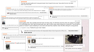 Sillas de Escritorio Giratorias de Cuero Genuino, Sillas de Oficina de Lujo Ajustables, Cómodas y Modernas, Ergonómicas para Personal de Oficina - Product Image 6