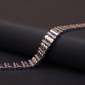 Elegant <b>Silver</b> Bracelet Trendy Fashion Jewelry Accessory <b>for</b> Women and <b>Men</b> Suitable <b>for</b> Casual and Party Wear - Product Image 1
