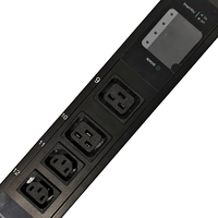PDU Vertical OU de 24 Salidas, Red Trifásica, Control Remoto Inteligente, Reinicio con un Clic, Monitoreo PING, Alerta por Correo Electrónico, SNMP, MQTT