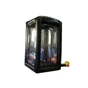 new style inflatable cube cash money catching grab machine booth money grabbing game inflatable money flying machine for event