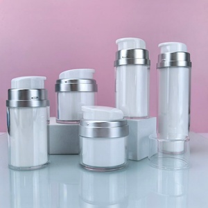 Fabricantes de Envases para el Cuidado de la Piel, Botella Dispensadora de Emulsión de 15 ml, 30 ml, 50 ml, Juego de Botellas Cilíndricas Rotatorias al Vacío - Product Image 1