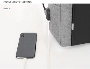 Wholesale 2024 New Polyester Fiber Usb Smart Business Travel <b>Laptop</b> <b>Backpack</b> With Security Lock - Product Image 6