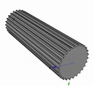 6061 Aluminio 1045 Acero 3M 5M 8M T2.5 T5 T10 GT2 <span class=keywords><strong>Barra</strong></span> de <span class=keywords><strong>polea</strong></span> de distribución dentada - Product Image 4