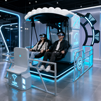 Simulateur de parapente immersif en réalité virtuelle pour 2 joueurs, expérience de glisse virtuelle pour parcs d'attractions