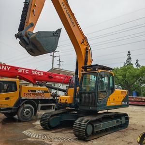 Pelleteuse Hyundai 220LC-9S d'occasion de 22 tonnes, fabriquée en Corée, machine R220-9S sur chenilles, équipement lourd d'occasion avec noyau moteur à vendre - Product Image 3