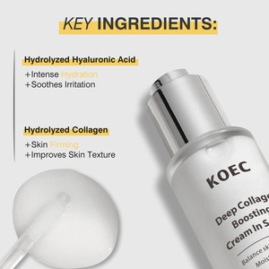 Diepe Collageen Stimulerende Crème In <span class=keywords><strong>Serum</strong></span> 30Ml Niacinamide Gezichtsserum Voor Vrouwen Hydrateren Voor Gevoelige Huid Multifunctionele Essentie - Product Image 3