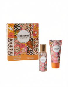 Set Regalo Grenobil Ethereal Symphony: Fragranza Spray 85ml e Lozione 75ml, Profumo Floreale per Donne - Product Image 1