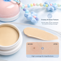 Porte-clés OEM compact correcteur teinté effet pastel, marque privée, haute couvrance, retouche crémeuse