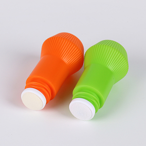 Petits marqueurs de bingo néon lumineux silencieux, forme ergonomique, prise en main facile pour tous les âges, pointe éponge, stylo marqueur à points, stimulation <span class=keywords><strong>tactile</strong></span> pour enfants - Product Image 2