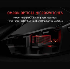 Mouse da Gaming Wireless VXE MAD R MAJOR 8K Originale, Modalità Duale, Leggero ed Ergonomico - Product Image 5