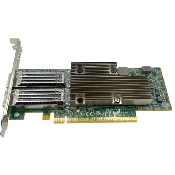 BCM957508-P2100G Dual Port 100GbE QSFP56 PCIe 4.0 X16 Server Network Interface Cards