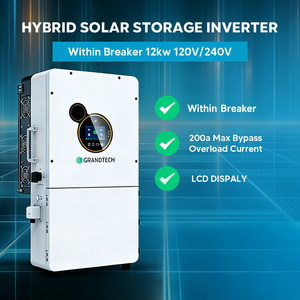 Grandtech Version US SEI-8-12K Upro 48V 8kW 10kW 12kW Monophasé 120V 2 MPPT Hybride Hors Réseau avec Wi-Fi - Product Image 1