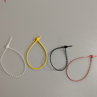 Attache écologique en perles de plastique réutilisable pour vêtements et chaussures – Étiquette de scellage à broche pour usine, vente en gros