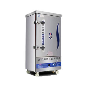 Vaporizzatore di frutti di mare commerciale a vapore 3 piani a induzione frutti di mare per il vapore di riso pesce vegetale ristorante Hotel - Product Image 4