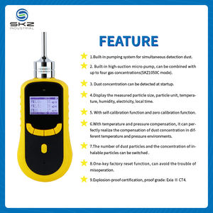 SKZ1050-C8H10 taşınabilir el PID fotoiyonizasyon prensibi Xylene C8H10 0-5000ppm gaz monitörü analiz gaz kaçağı dedektörü - Product Image 5