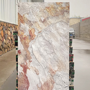 Matériaux de construction écologiques MCM, revêtement gris, intérieur et <span class=keywords><strong>extérieur</strong></span> contemporains, carrelage mural, panneau mural flexible en marbre, <span class=keywords><strong>pierre</strong></span> souple - Product Image 1