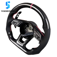 Volant de voiture personnalisé en fibre de carbone pour Audi A4 B9 A5 B8 Q3 A3 S5 B8.5 S3 A6 C7 S4 B9 Q2 A7 S4 A3 R8 8y C8 Q5 SQ5 A8 D3 D4 rs