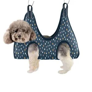 Logo personalizzato di alta qualità toelettatura imbracatura amaca letto cane Pet asciugamano toelettatura per animali domestici amaca per la toelettatura