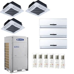 Gree gmv x làm mát DC Cassette ductless đa chia biến tần VRF Hệ thống điều hòa không khí - Product Image 6