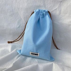 Hot Selling Organic Cotton Drawstring <b>Packaging</b> <b>Bag</b> Large Cotton Dust <b>Bag</b> With Logo Printing - Product Image 6