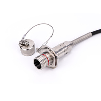Connecteur FTTA FTTX pour prise extérieure J599 D38999, câble à fibre optique RRU BBU MT MPO