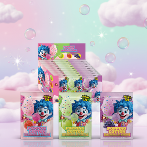 Caramelle Gommose Scoppia-Ciabatta Divertenti con Effetto Salto, Caramelle Magiche Salta-Ciabatta per Feste di Bambini - Product Image 1