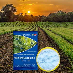 Phân bón lá kẽm <span class=keywords><strong>EDTA</strong></span> chelate độ tinh khiết cao Mishi 33% dạng bột, tan nhanh trong nước, dùng cho cây trồng - Product Image 1