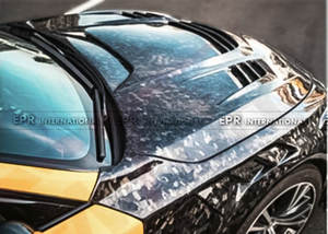 Nuevo Capó de Alta Calidad para Infiniti Q60 CV37 Tipo M con Ventilación (Solo 2 Puertas) de Fibra de Carbono con Clips y Fijación por Tornillos - Product Image 2