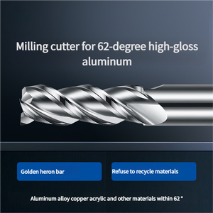 Procesamiento <span class=keywords><strong>de</strong></span> aluminio sin recubrimiento proporciona varios <span class=keywords><strong>tipos</strong></span> <span class=keywords><strong>de</strong></span> 3-6mm 3 <span class=keywords><strong>flautas</strong></span> Fresas <span class=keywords><strong>de</strong></span> fondo plano ODM/OEM - Product Image 4