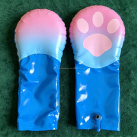 Gants d'animaux gonflables personnalisés en usine, jouets gonflables amusants, pattes gonflables à vendre
